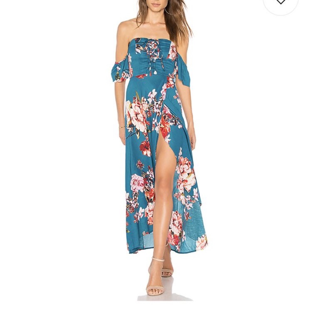 Band of Gypsies | Floral Midi Dress